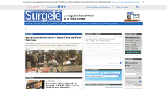 Desktop Screenshot of le-monde-du-surgele.net